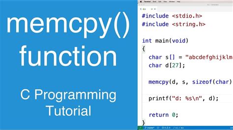 memcpy cpp|c memcpy function.